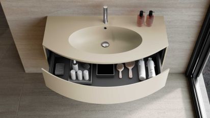Mobili da Bagno con Maniglia a Gola
